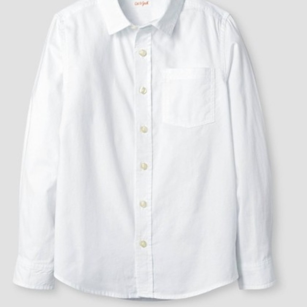 Cat & Jack Boys Long Sleeve Button Down ♡